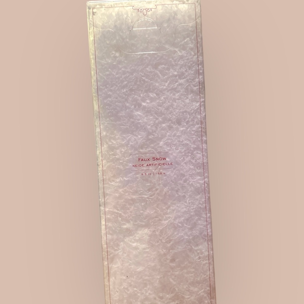FREE With Purchase - Pottery Barn Faux Snow Holiday Decor - White
